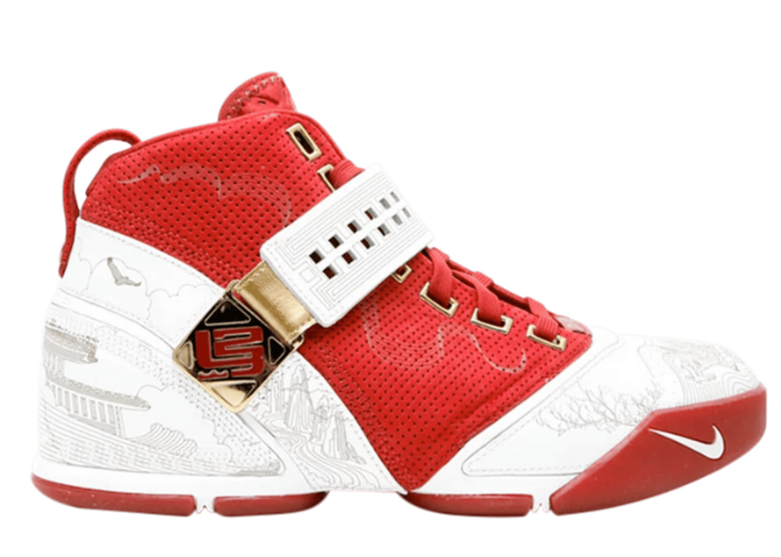 Lebron 5 gold cheap